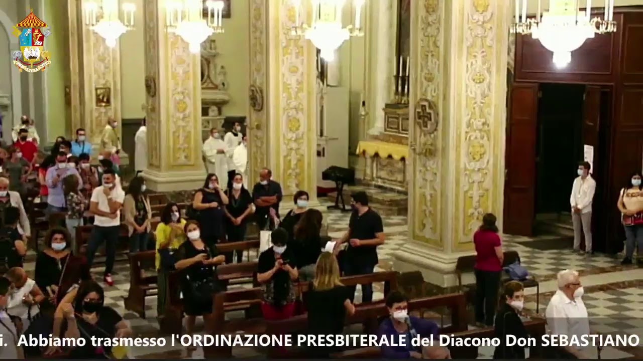In diretta dalla Basilica Cattedrale per l'ORDINAZIONE PRESBITERALE di Don Sebastiano Guarrera