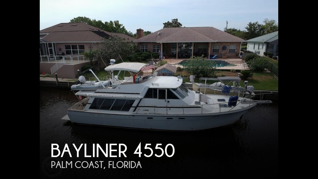 [SOLD] Used 1987 Bayliner 4550 Pilothouse in Palm Coast, Florida