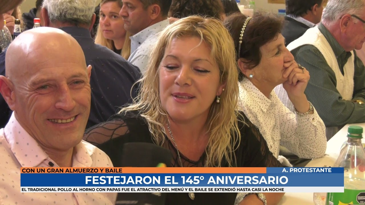 Aldea Protestante - Almuerzo por el 145º aniversario