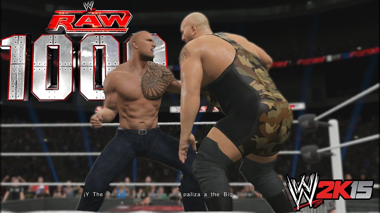 WWE 2K15 Gameplay PS4 - Showcase Episodio 1000 de la RAW  Sacan chispas!