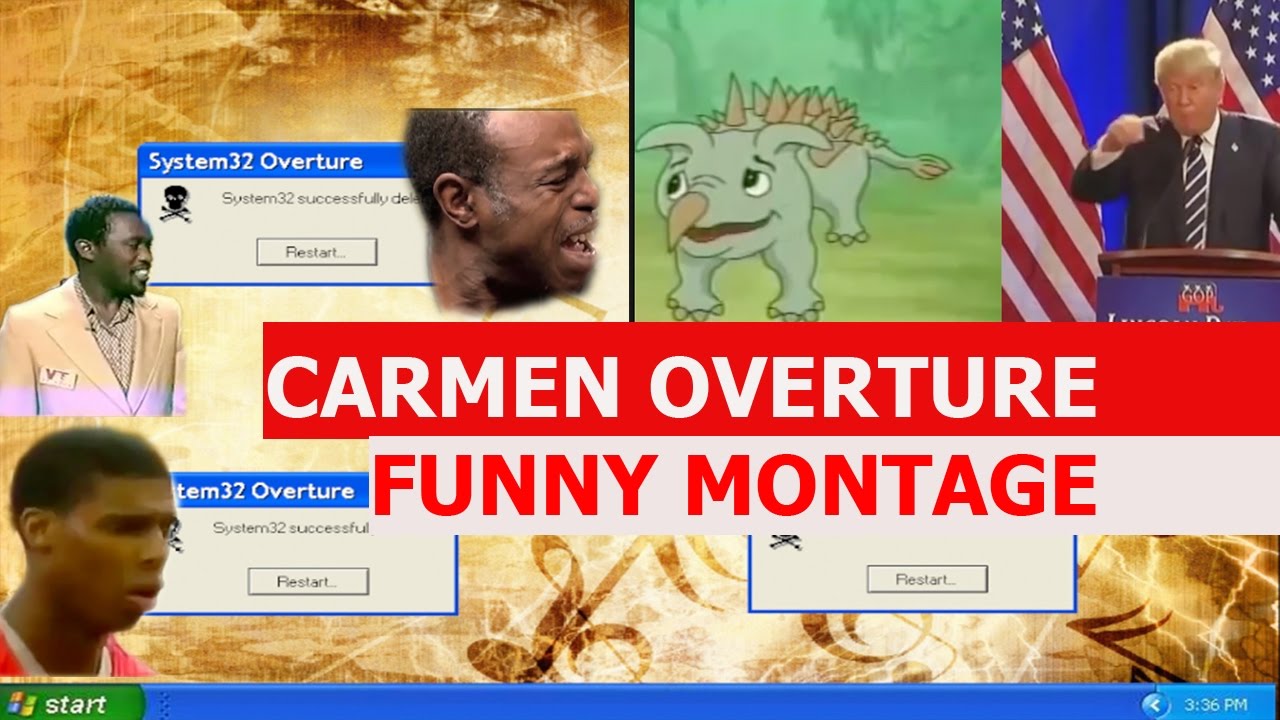 Carmen Overture Remix - FUNNY MONTAGE