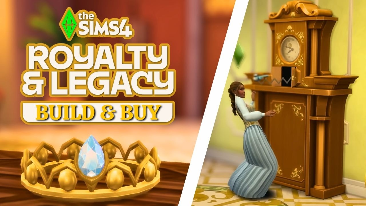 The Sims 4 Royalty & Legacy 👑 Build Buy Overview