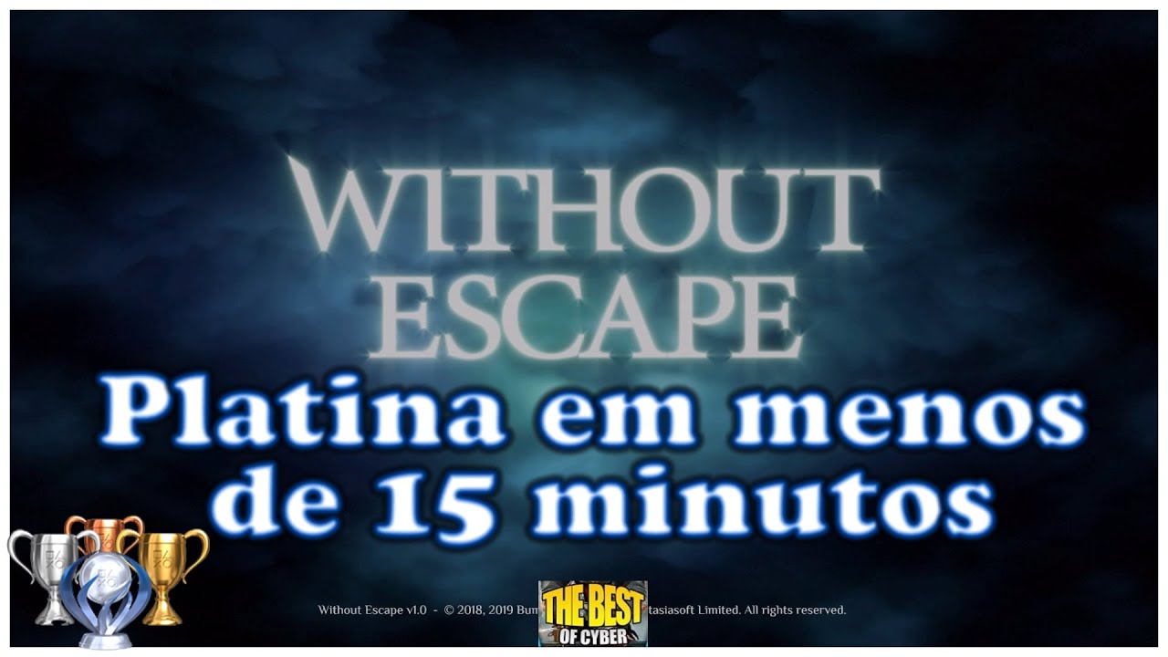Without Escape - Passo a passo para pegar a platina em menos de 15 minutos (PS4 e PS Vita)