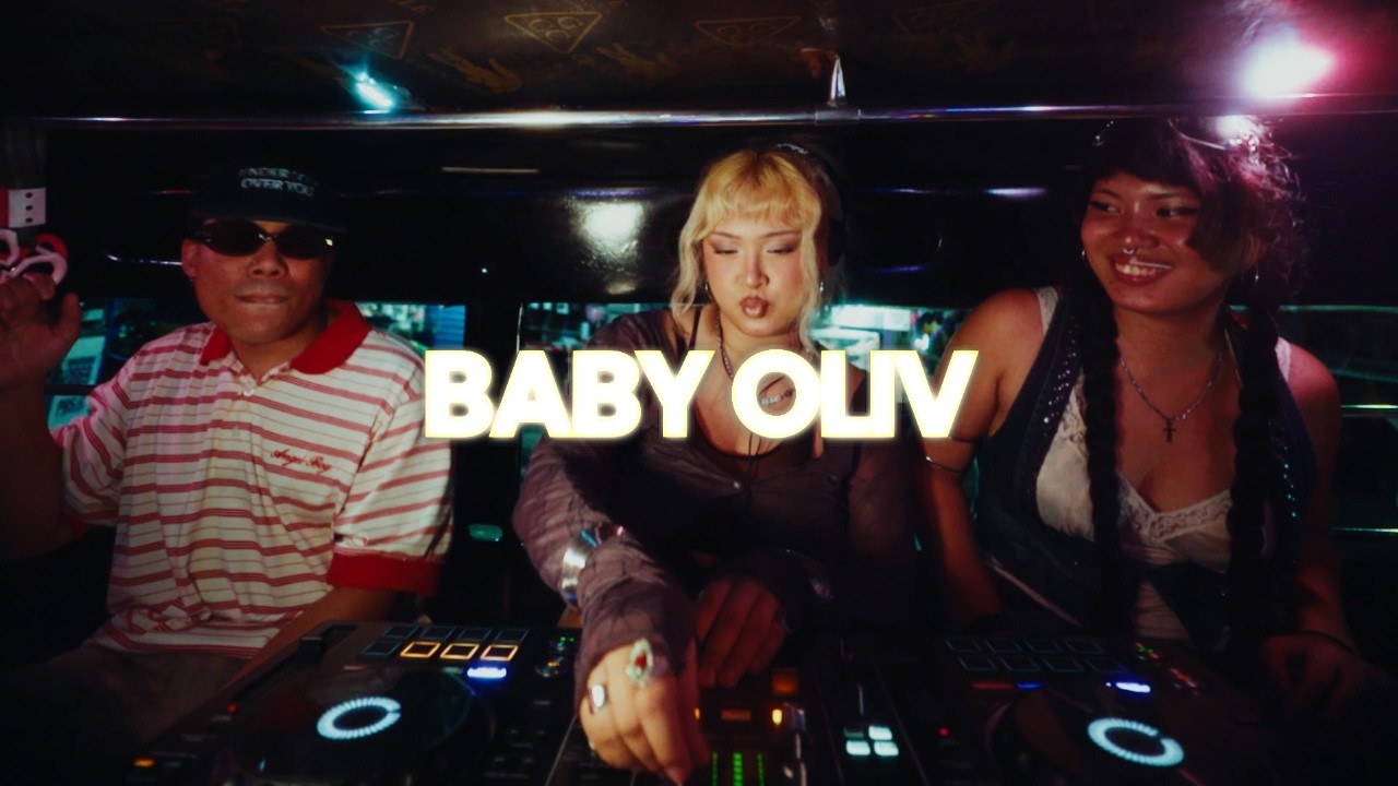 Global Club, Budots & Hard House on a Jeepney | Baby Oliv
