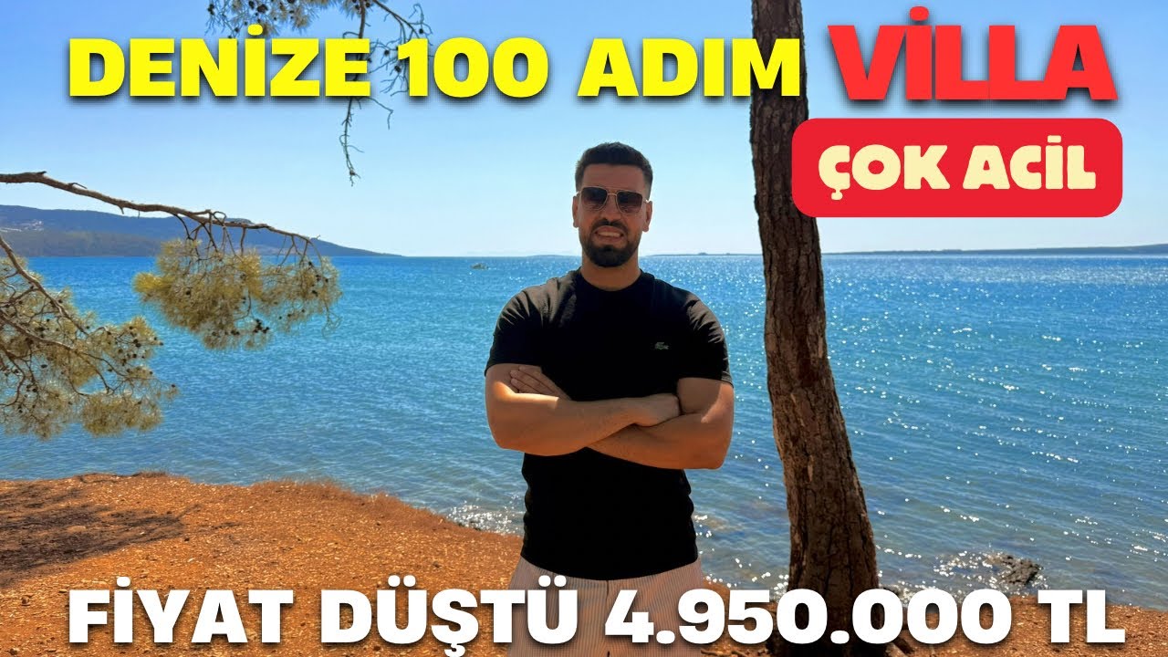 Didim Akbük’te Denize 200 Metre Çok Acil Villa Fiyat Düştü 4.950.000 Tl 