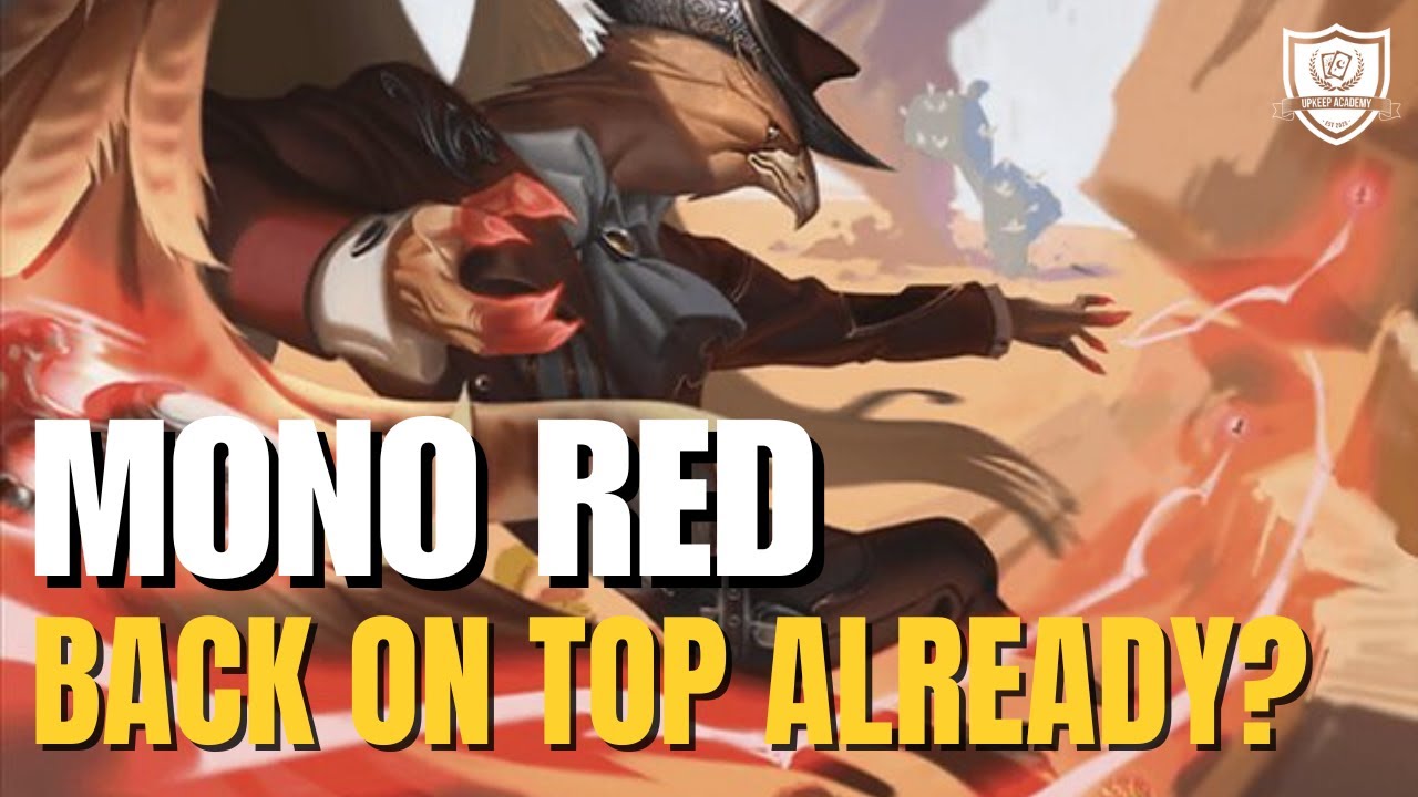 Mono Red MTG Arena 2025 | Магия огня: агрессивная колода, технология + стандартный игровой процес...