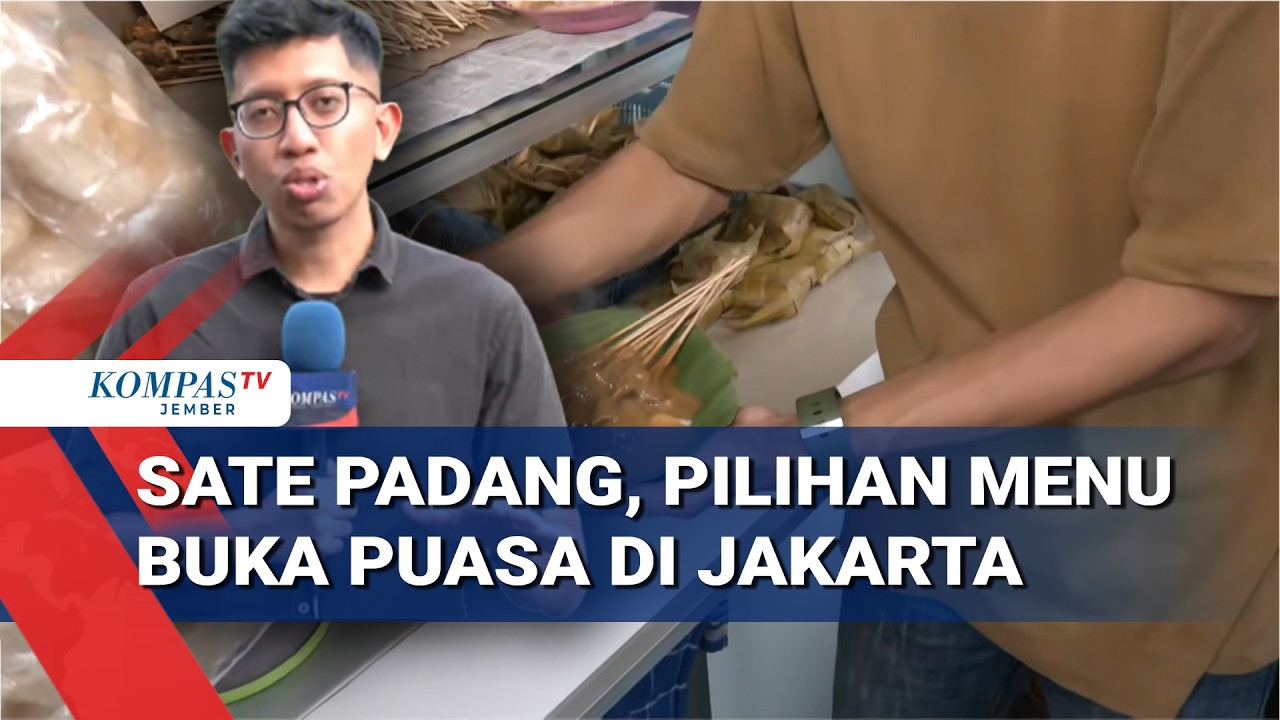 Takjil Ramadan Masjid Sunda Kelapa: Beragam Pilihan, Sate Padang Favorit