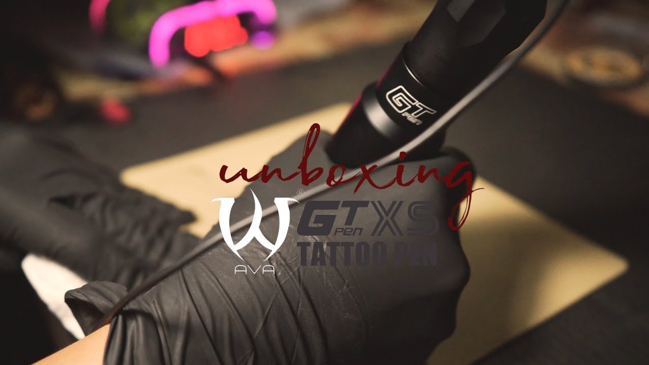 Unboxing AVA GTXS tattoo pen - Atch Work