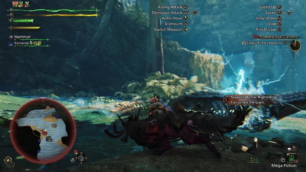 Monster Hunter: Wilds- Flowing Blade Akane'- Lagiacrus Hunt