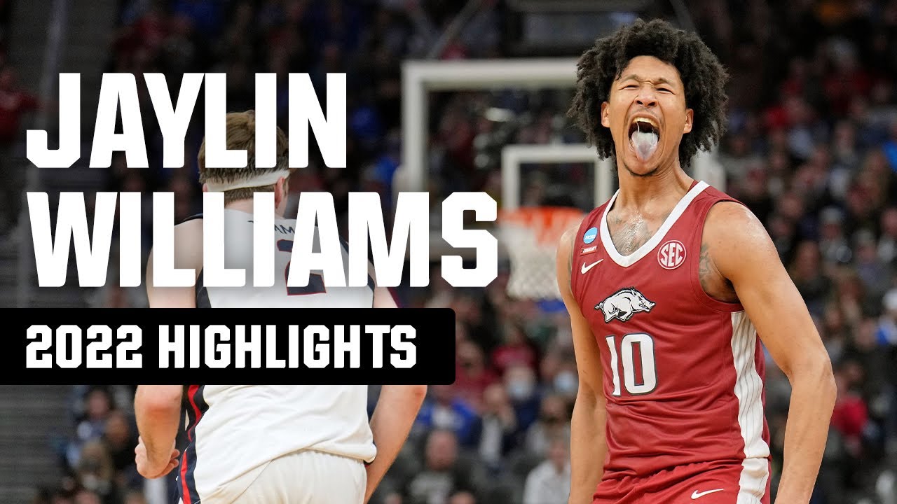 Jaylin Williams 2022 NCAA tournament highlights