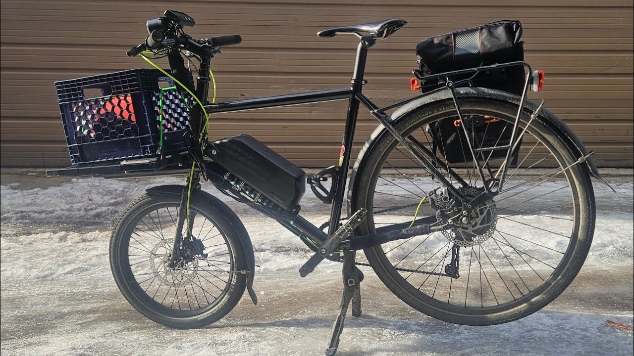 My Omnium Mini Cargo Bike - Fully Electrified