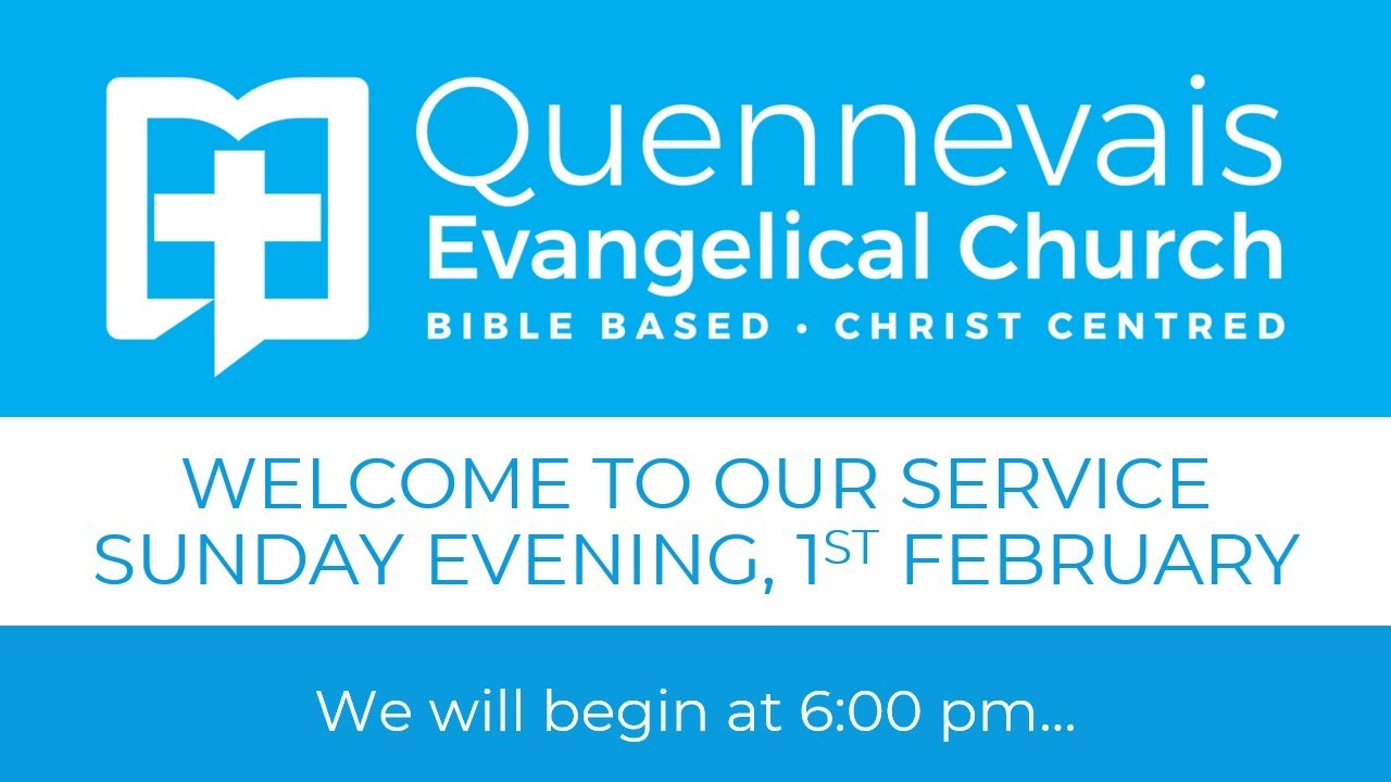 Sunday Evening Service, 1st February 2026, Genesis 
