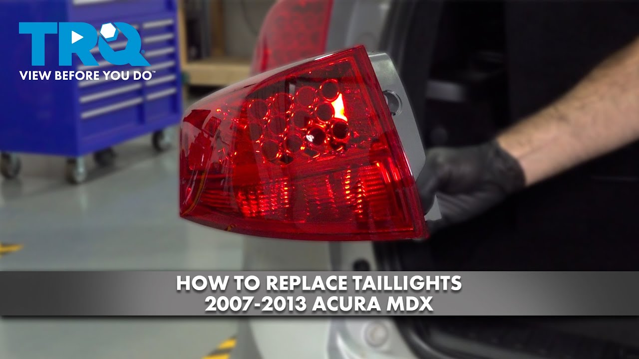 Как заменить задний фонарь на Acura MDX 2007-2013
