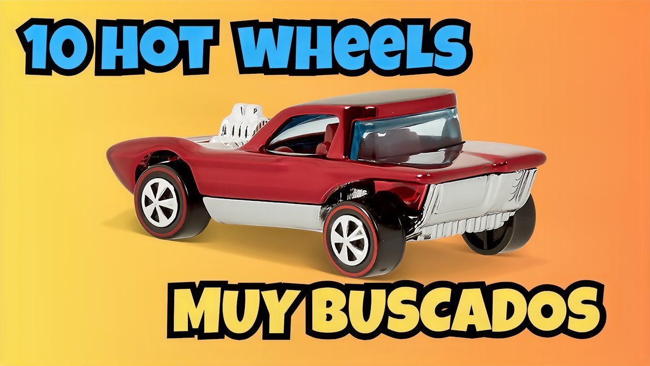 ¡Los 10 Hot Wheels Más Raros y Valiosos del Mundo 🌍! El Último es de Fantasía