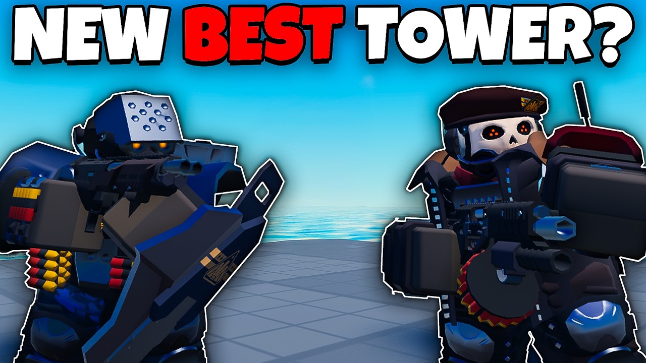 Эта новая башня ПРОСТО БЕЗУМИЕ... (ENFORCER) &mdash; Tower Defense Simulator