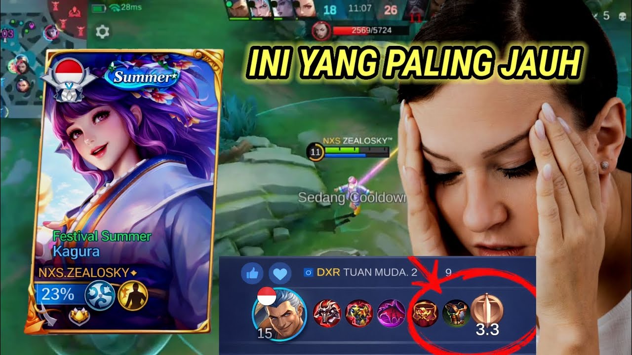 GAMEPLAY KAGURA HARD GAME | EXP SIAPA NIH YAMMM | BIKIN PUSING SATU TEAM 