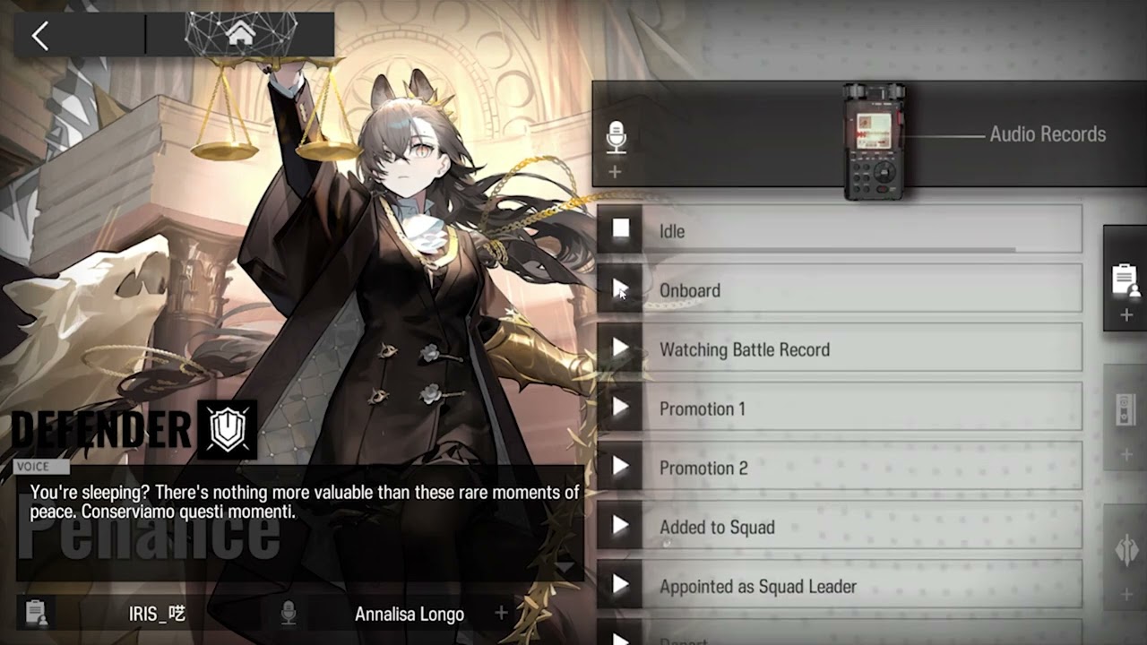 [Arknights] Penance Italian Dub