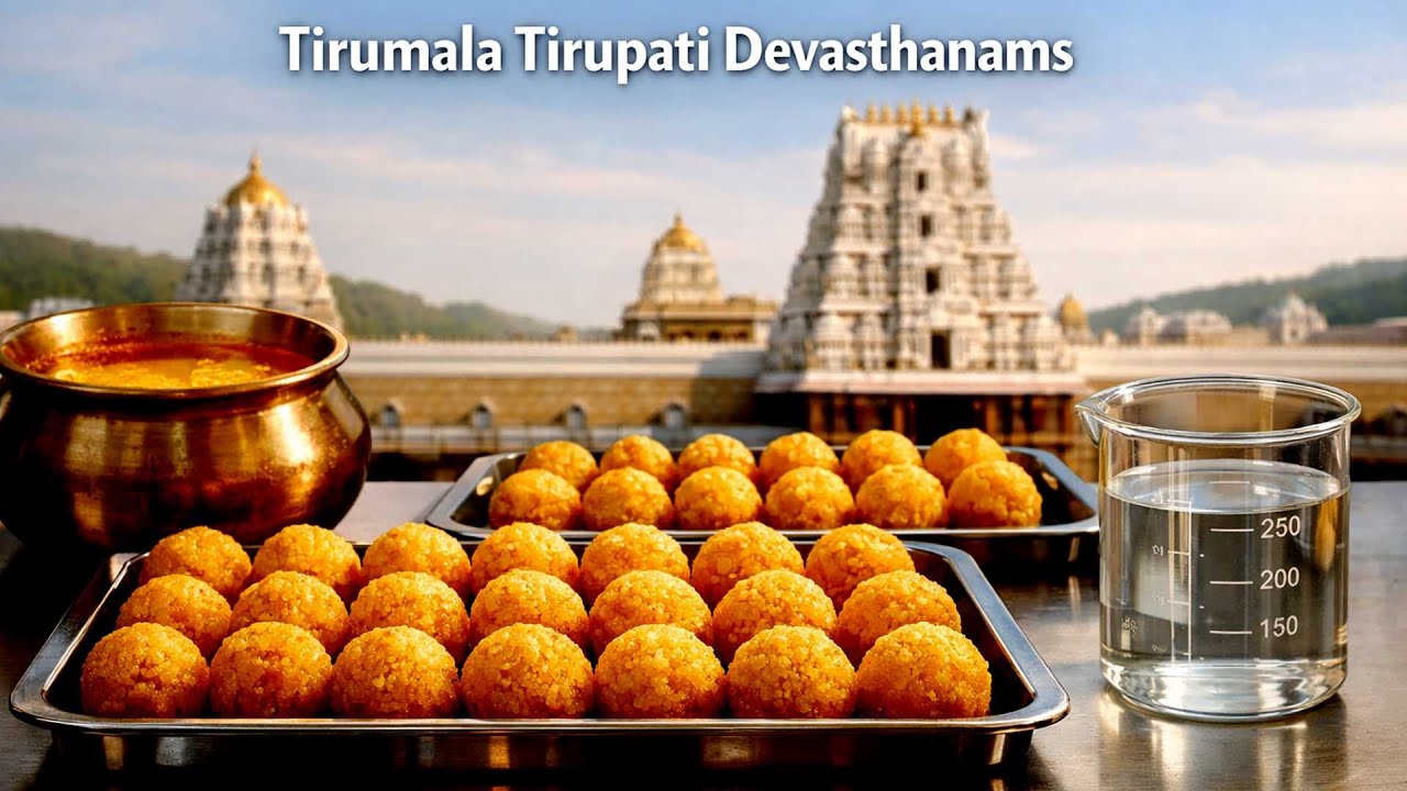 CBI Clears Tirupati Laddu: No Animal Fat, Only Fake Ghee Used