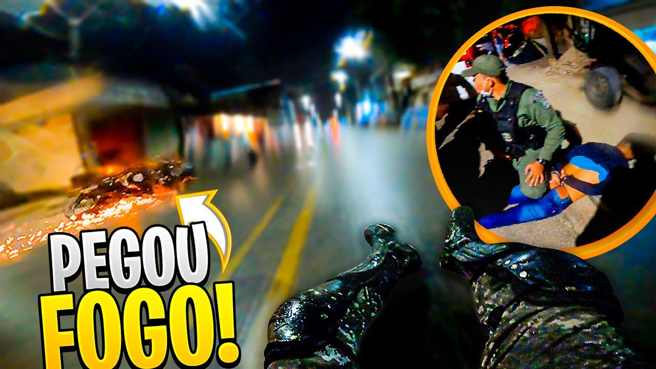 TROCA DE TIROS, AC1DENTE E 3 HOMENS ARM4D0S. CADÊ A ARMA?