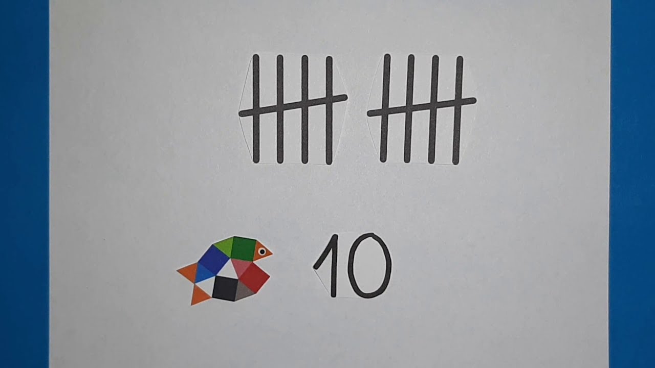 Weitere Zahlbilder bis 10 (Teil 2) / Mathe / Grundschule / Klasse 1 / einfach üben