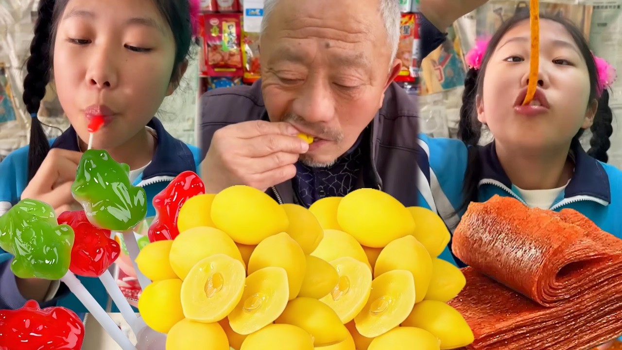 Tuyển tập quà vặt tuổi thơ người Hoa, ai xem cũng thèm