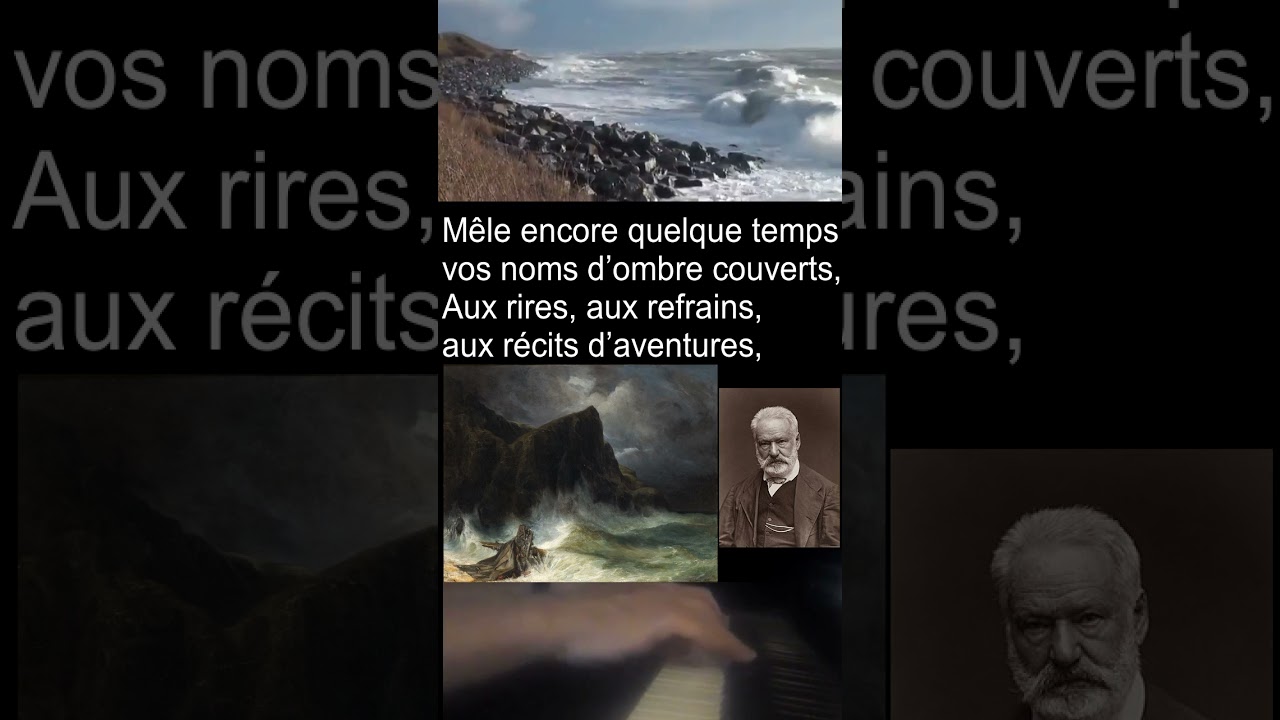 Poésie en Chanson : «Oceano Nox», Victor Hugo - Musique Paul Doubliez