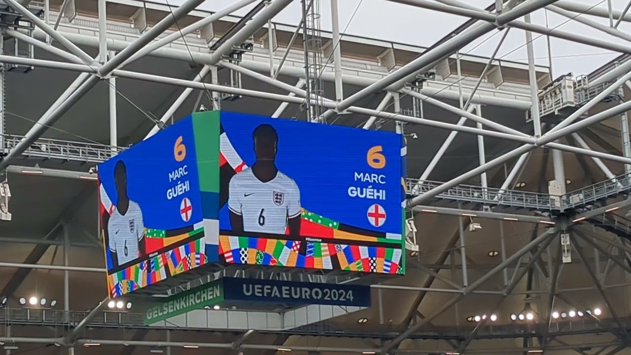 England Line Up vs. Slovakia @Euro 2024