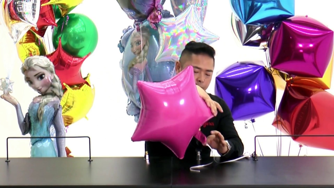 Como Amarrar o Fitilho no Balão - O Fantástico Mundo dos Balões Metalizados com Wilson Sawaki