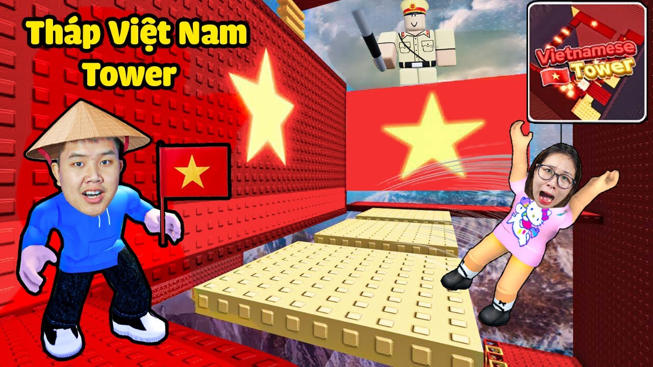 Phá đảo map tháp do người Việt Nam làm siêu troll Tower VIETNAMESE !? bqThanh & Ốc Yêu Nước Thắng