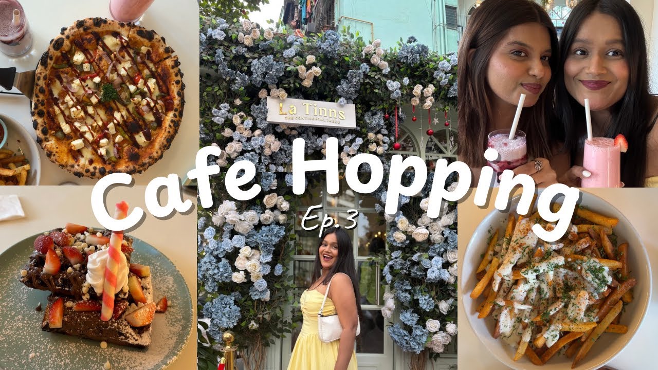 Cafe hopping Ep:3 Ft. INFLUENCER FRIENDS 💙