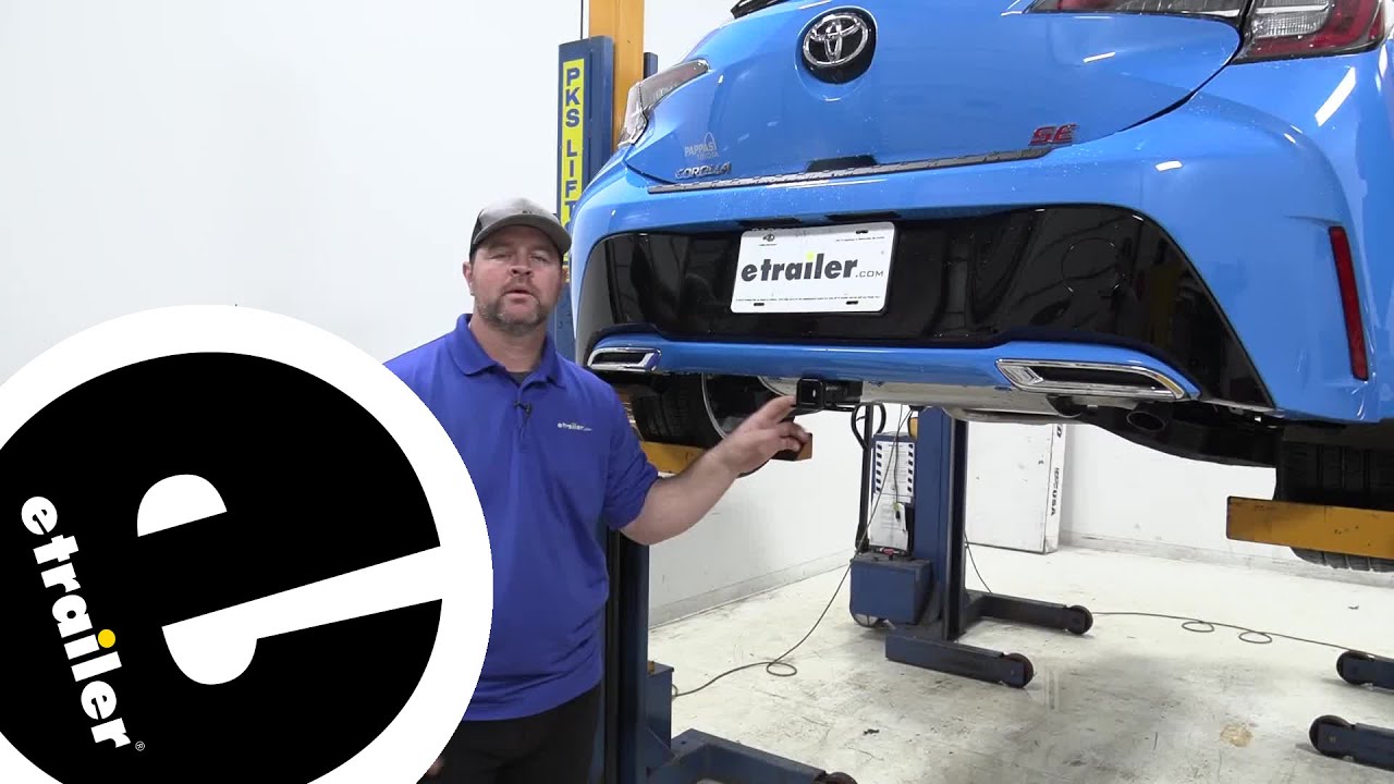 etrailer | Installation: Curt Trailer Hitch Receiver on a 2020 Toyota Corolla Hatchback