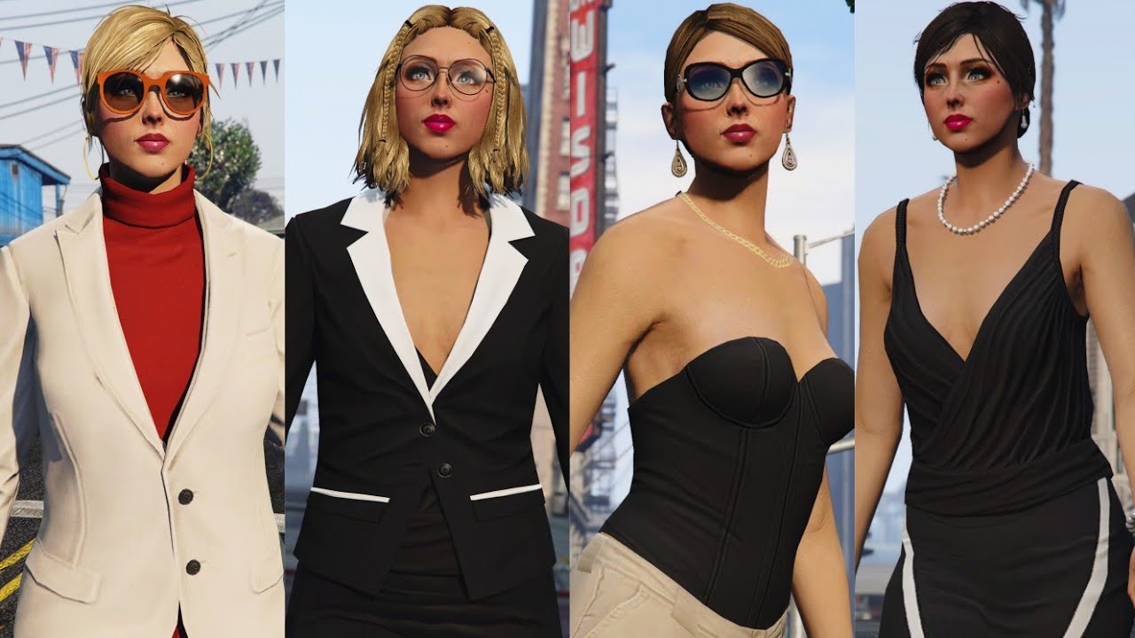 GTA V | 17 Beautiful Female Formal Outfits | Requested 🤍