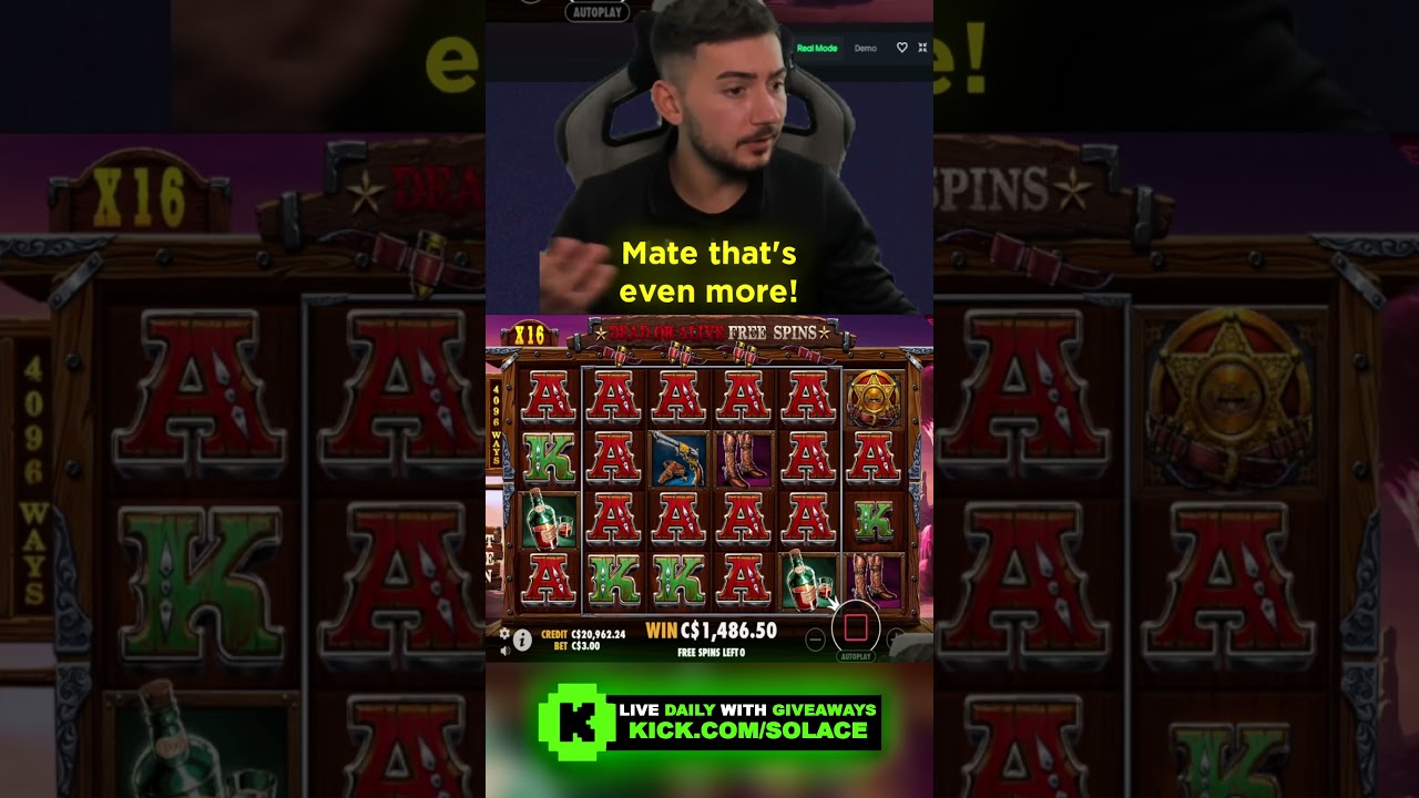 $5000 WIN ON THE WILD GANG SLOT!!