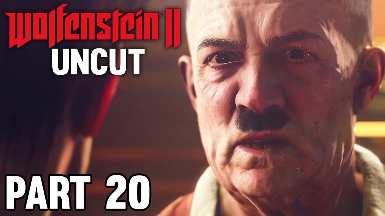 WOLFENSTEIN 2 THE NEW COLOSSUS Gameplay Deutsch #20 - Hitler
