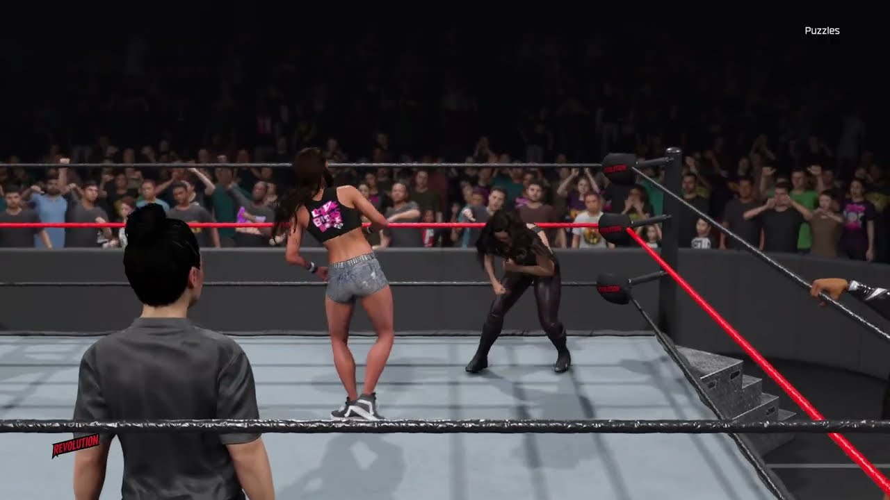 Paige & AJ Lee vs Nikki Cross & Lash Legend | Revolution Women's Tag Team Championships | Rematch