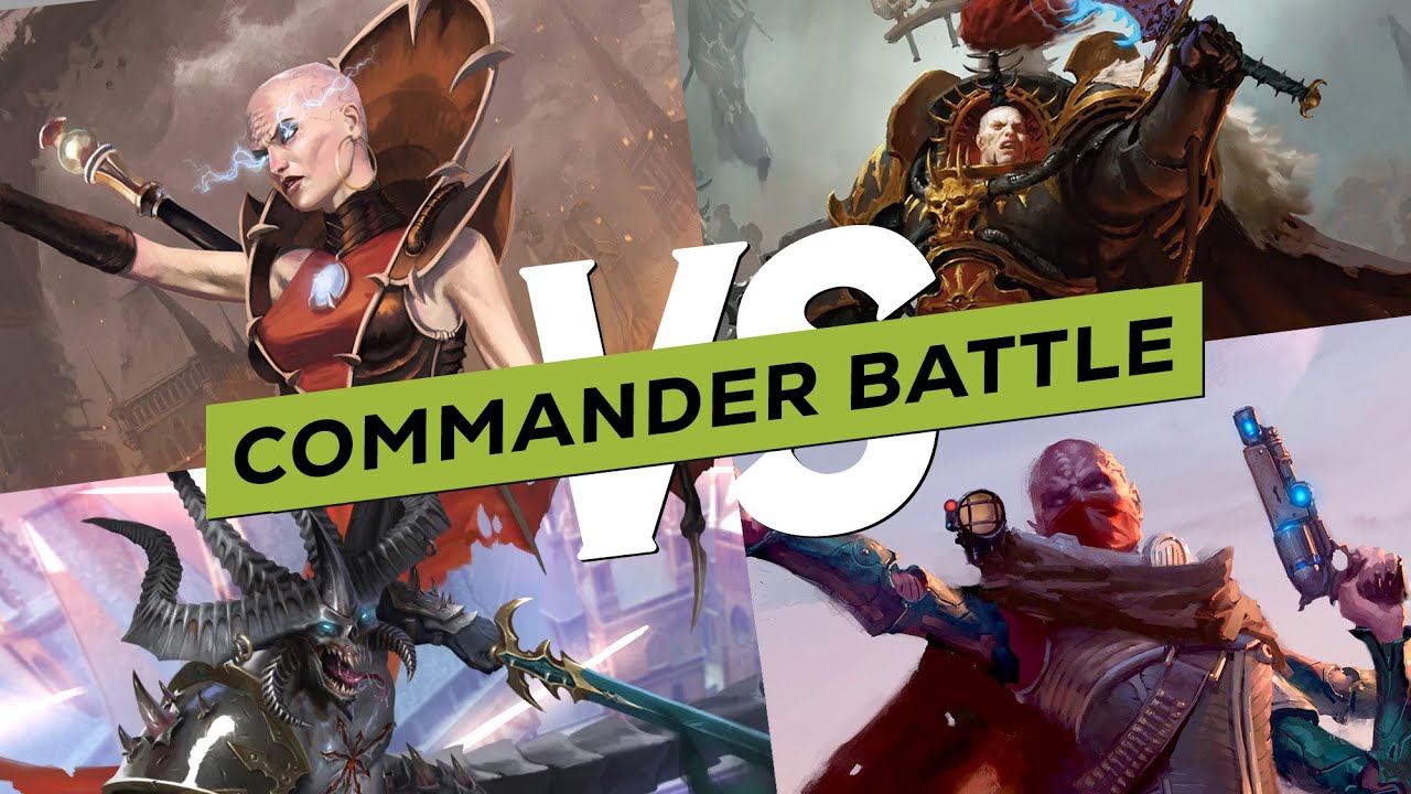 Lucea, Abaddon, Ghyrson, Be'lakor | Upgraded Warhammer Commander Gameplay