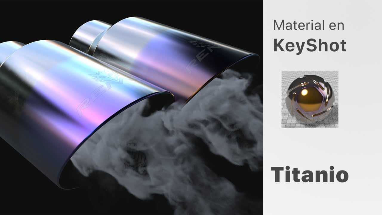 Cómo hacer un escape de titanio en Keyshot