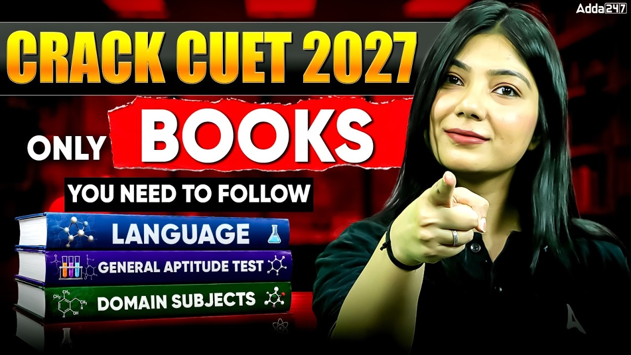 Best Books for CUET 2027 📑General Aptitude Test , Domains and Language | How to Prepare ?