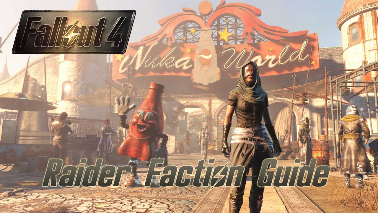 Fallout 4 Guide: Raider Factions - J&uuml;nger, Rudel und Unternehmer