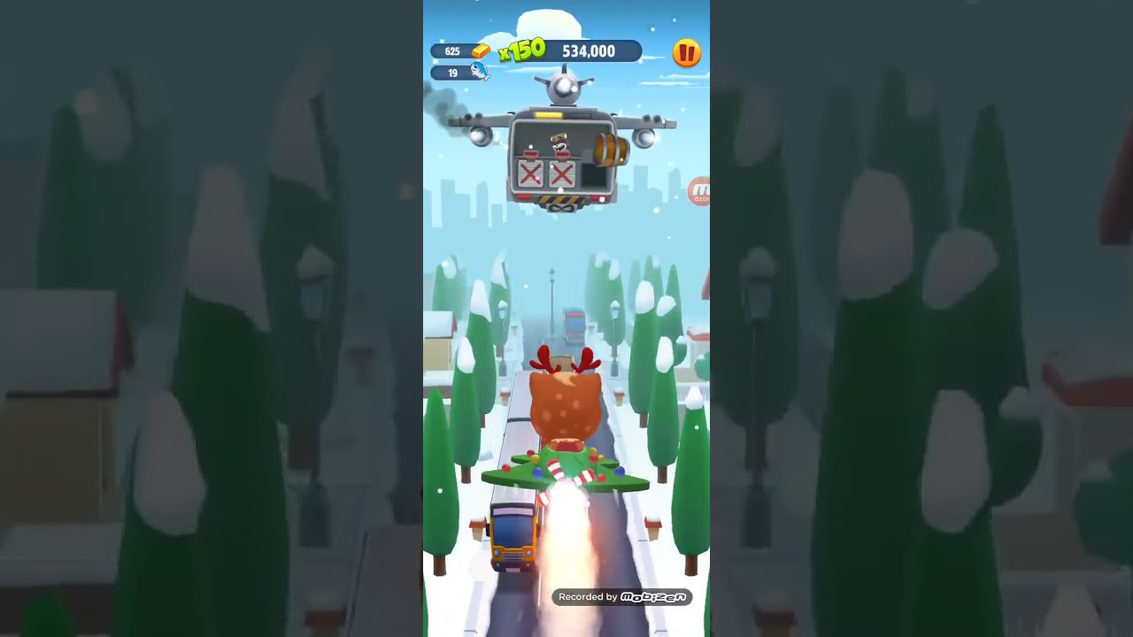 Talking Tom Gold Run Boss Fight Tó Much Chilli bombs? Part 1