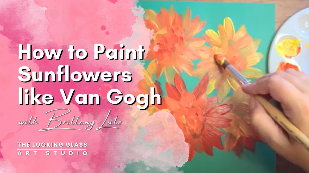 Create Sunflowers like Vincent Van Gogh
