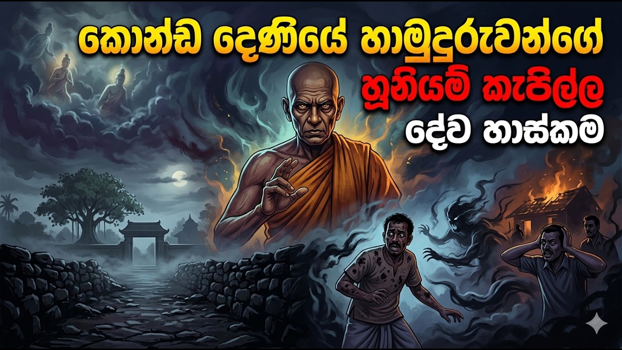 කොන්ඩ දෙනියේ හාමුදුරුවෝ | #holmankatha #holman #newkatha #holman_katha #ketikatha #sinhalakatha