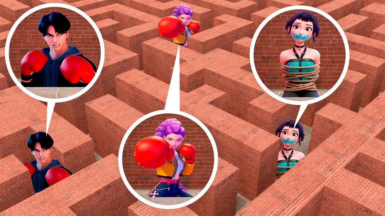I FOUND KPOP DEMON HUNTERS FAMILY IN MAZE In Garry's Mod!