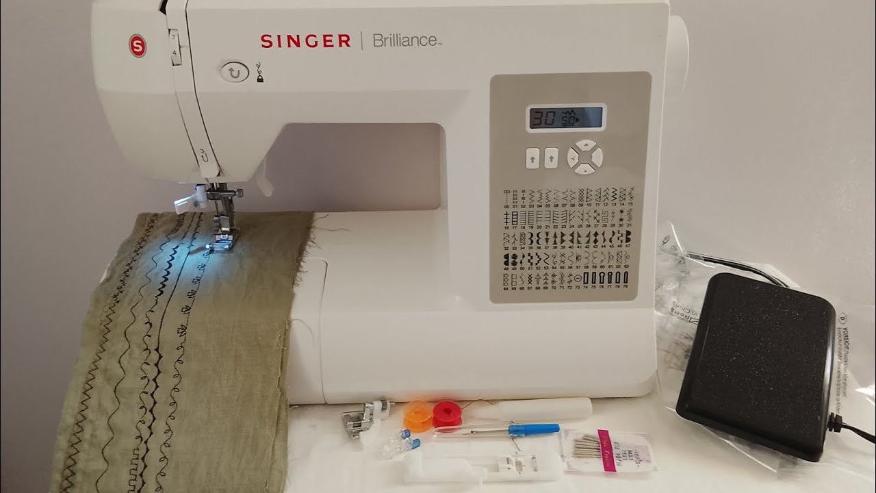 Singer brillance 6180