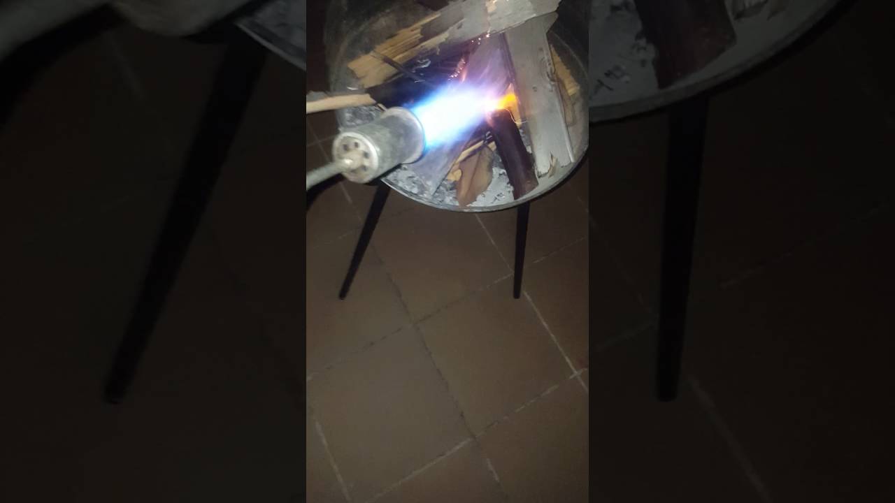 Encender barbacoa en 1 minuto.