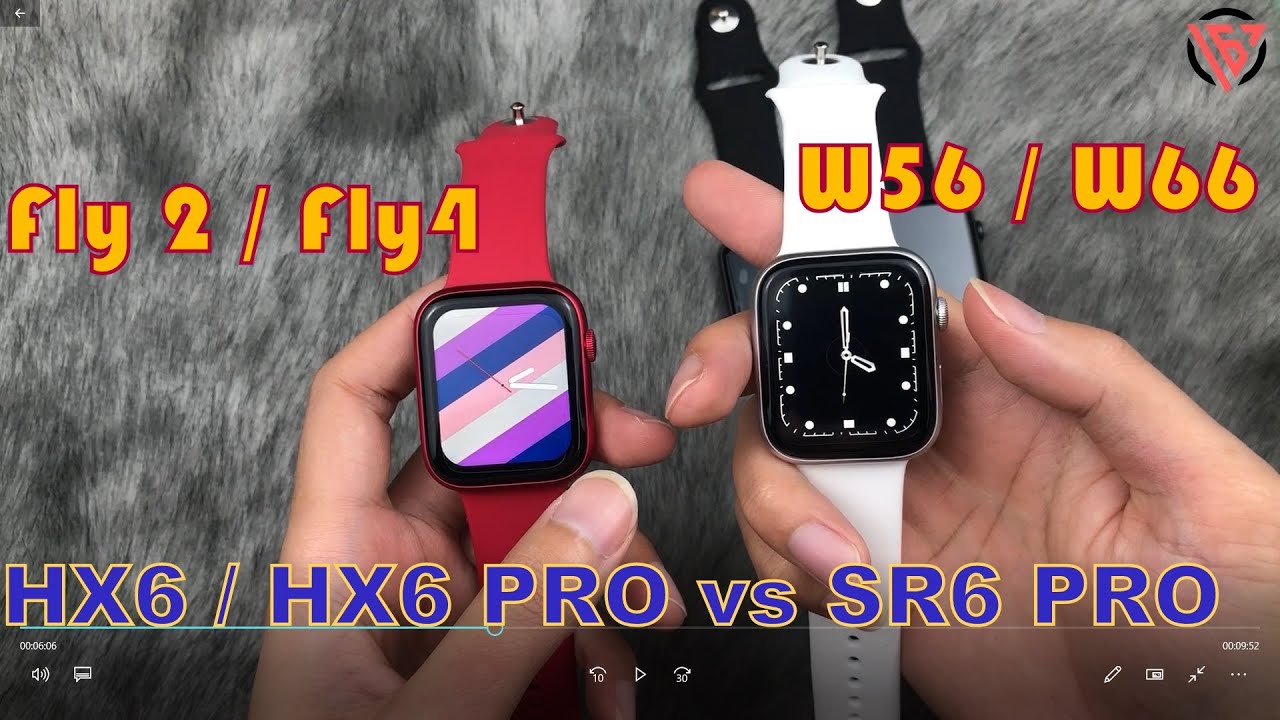 So sánh SmartWatch cao cấp Fly2/Fly4 vs W56/W66M
