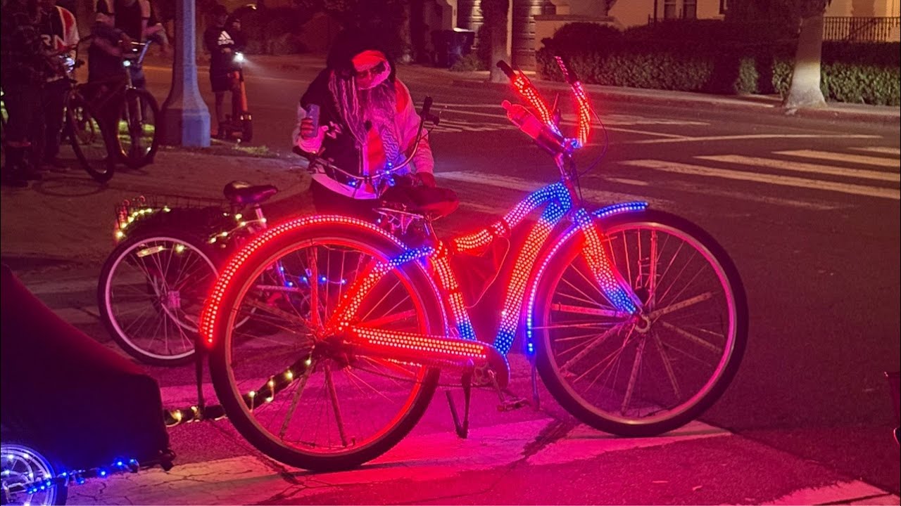 venice electric light parade
