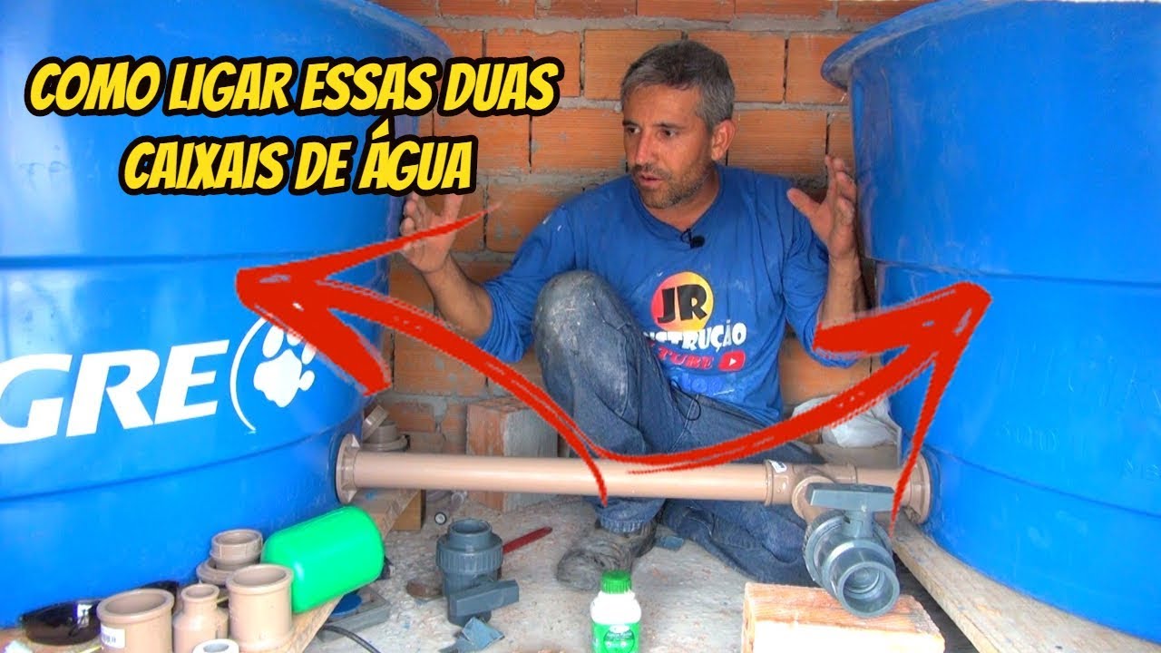 Como instalar caixa de água.