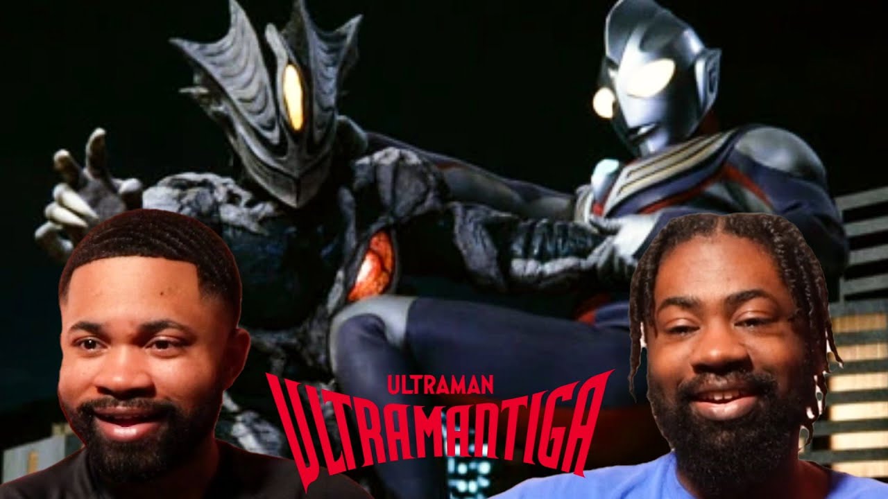 Ultraman Tiga vs Kyrieloid I & II Reaction