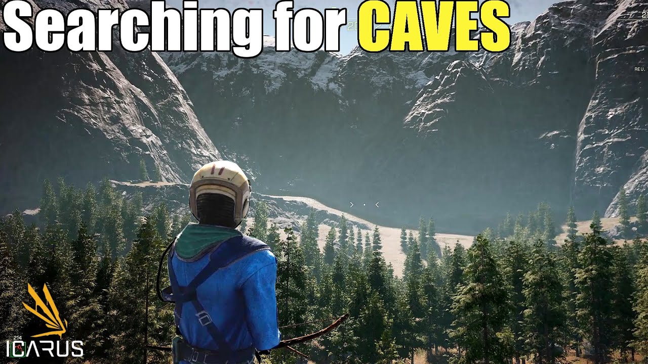 Icarus Survival Gameplay - Exploring The Map For CAVES (Icarus Beta Gameplay)